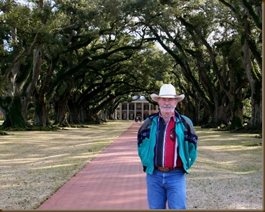 Michael at Oak Alley