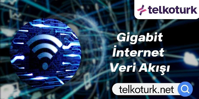 Gigabit İnternet Veri Akışı - Fiber Optik Kablo - Telkotürk