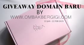 GIVEAWAY DOMAIN BARU BY OMBAKBERGIGI.COM, Blogger Giveaway, Blog, 