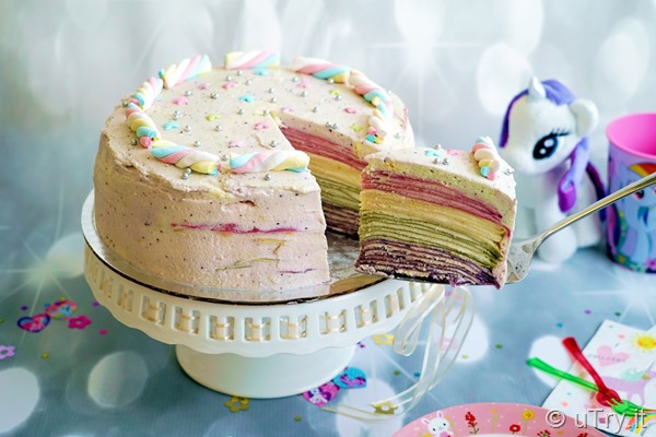 Unicorn Rainbow Mille Crêpe Cake 獨角獸彩虹法式薄餅千層蛋糕  http://YouTube.uTry.itUnicorn Rainbow Mille Crêpe Cake 獨角獸彩虹法式薄餅千層蛋糕  http://YouTube.uTry.it