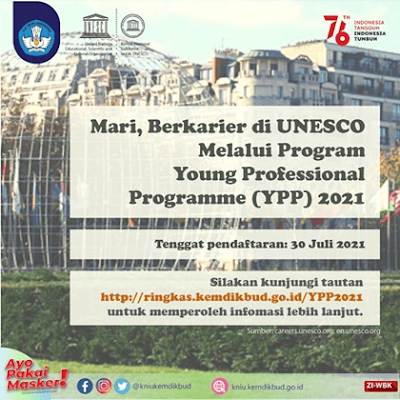 YUK Berkarier di UNESCO Melalui Program Young Professional Programme (YPP) 2021