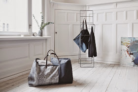 Herman CPH reinvents the Ikea blue tote with Kvadrat fabric