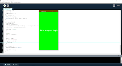 Processing Flappy Bird Oyunu Yapımı