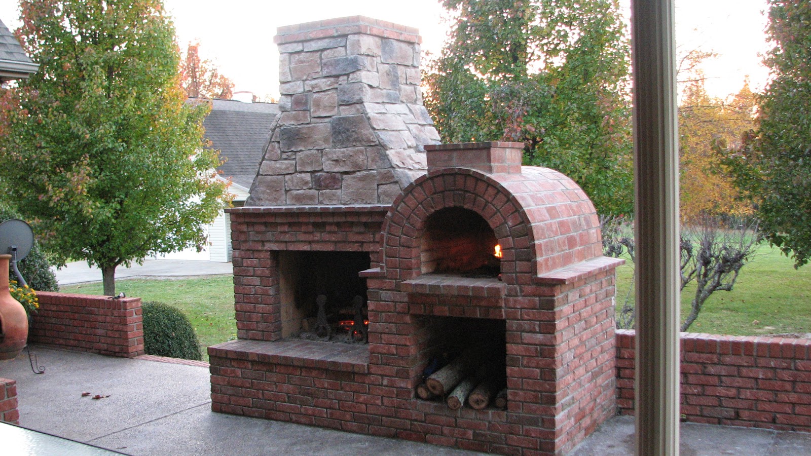 Brick Wood Fired Pizza website