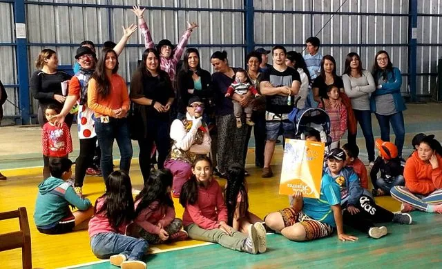 Aventuras de Circo en Quenuir Escuela Hilda Hunquen, Diciembre 2017