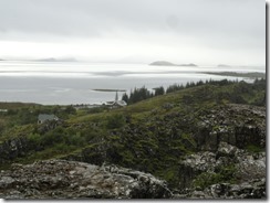 Church and river below the Tectonic Rift
