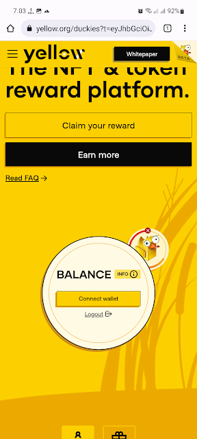 KODE Referral Yellow DUCKIES Koin Reward (Fee Gratis dari Admin Untuk Penarikannya)