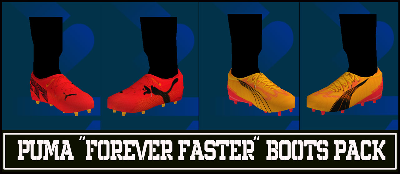 Puma "Forever Faster" Bootpack 2024 For PES PPSSPP Kazemario Evolution