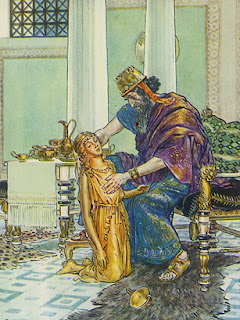 Midas the Greedy King and His Daughter