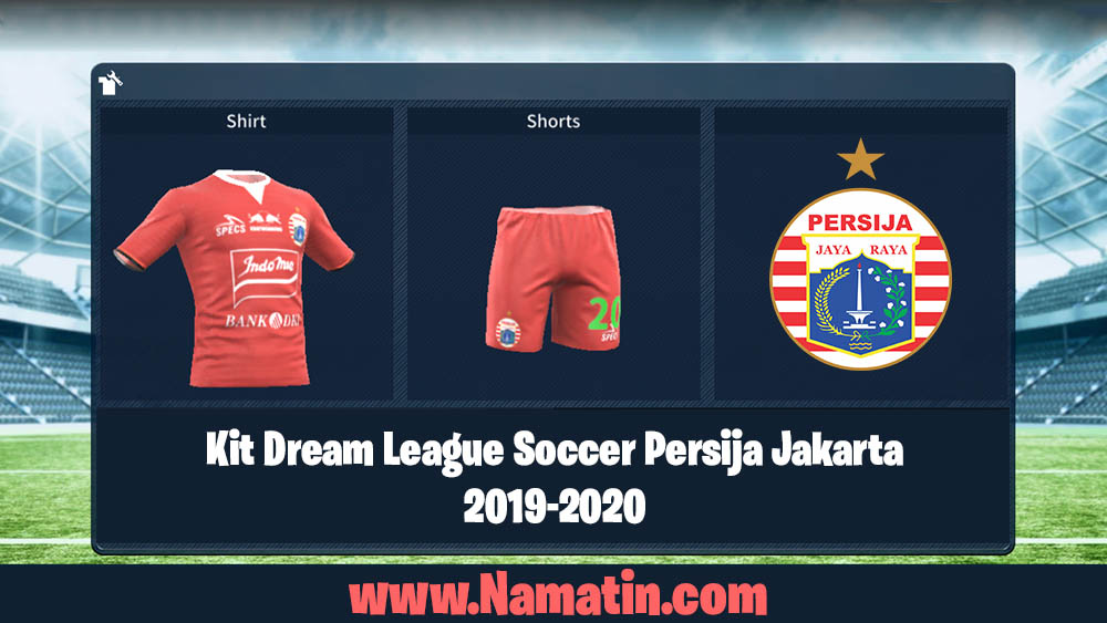 Logo Kit Dream  League  Soccer  Persija 2021 2021 Namatin