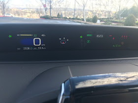 Instrument display for 2020 Toyota Prius Limited