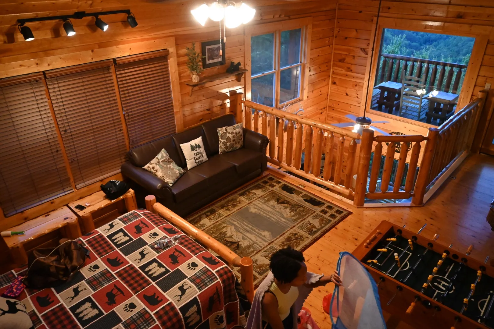 Staying in a Log Cabin in Sevierville, TN