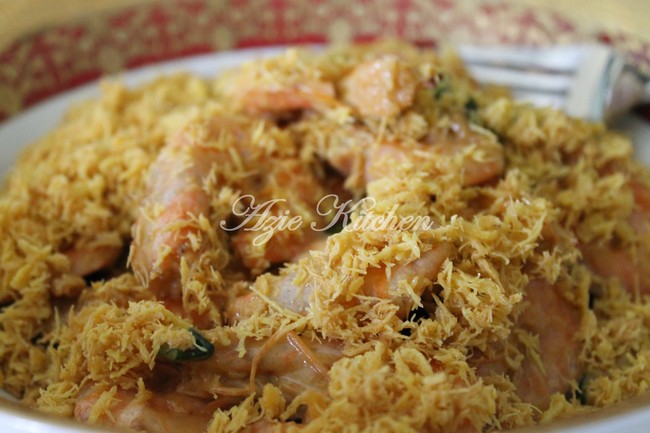 Udang Goreng Butter Yang Paling Sedap - Azie Kitchen