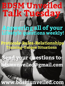 BDSM Unveiled Relationships Talk Tuesday 3 February 2015