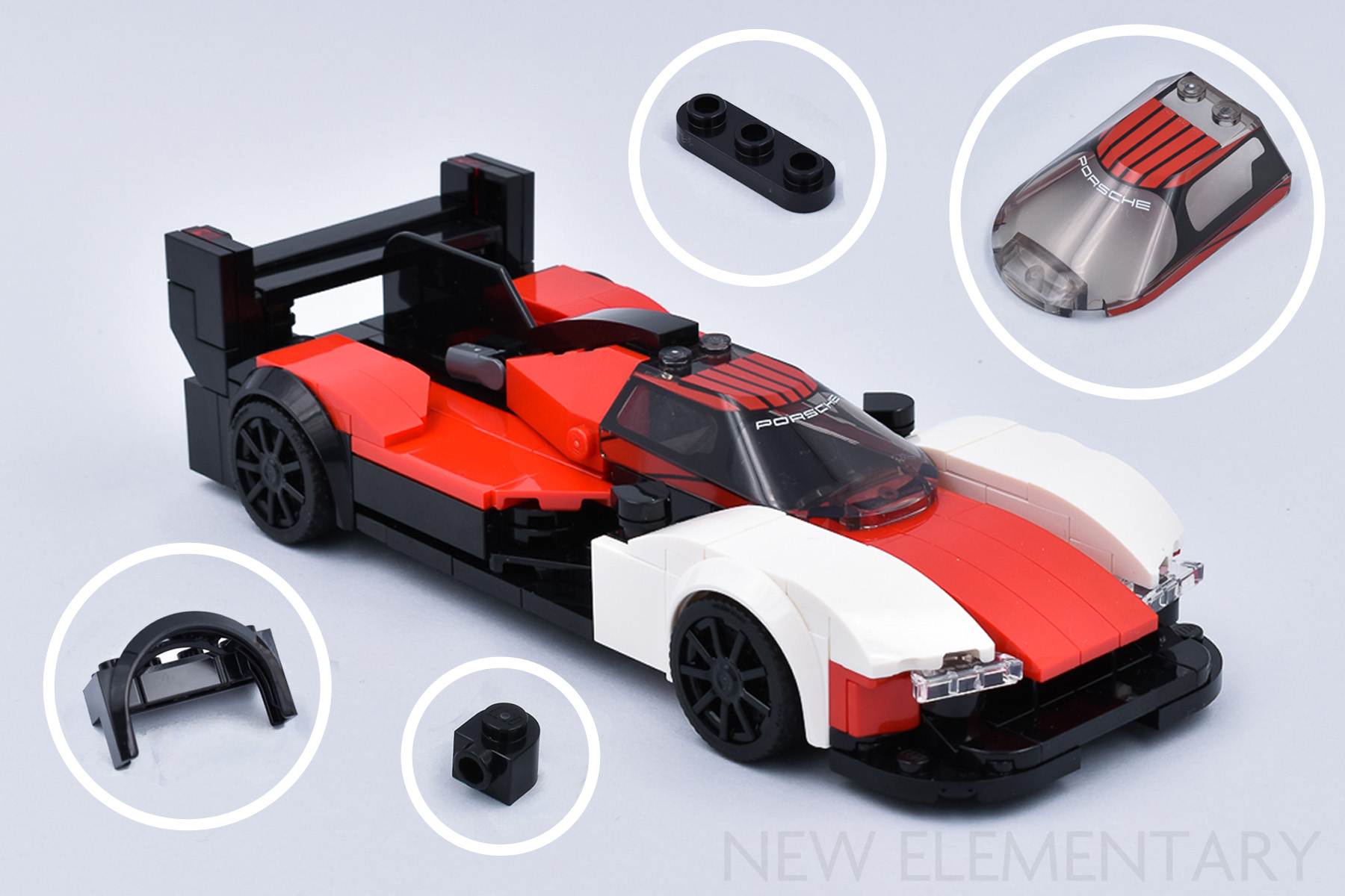 LEGO® Speed Champions Porsche 963 280 Piece Building Set (76916)