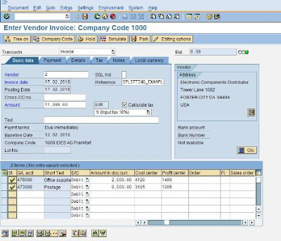 SAP FICO General Ledger