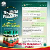 Testimoni Minyak Herba Asmak