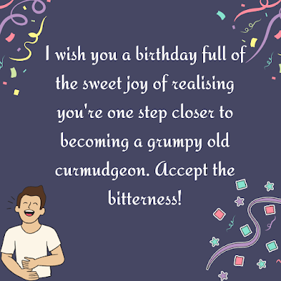 Sarcastic Birthday Wishes images