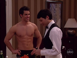David Gregory Shirtless on One Life to Live 20100421