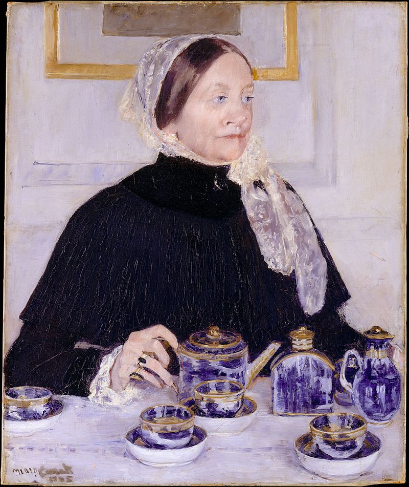 Lady At a Tea Table