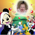 Generado postal navidad Mickey mouse con la foto de tu hijo