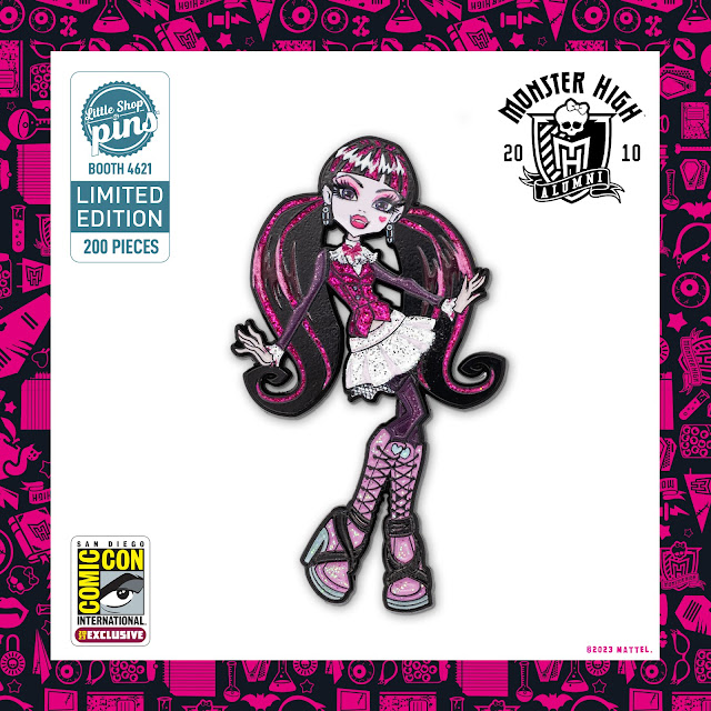 Monster High Alumni Pin - Draculaura | SDCC 2023 Exclusive