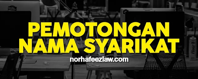 pemotongan nama syarikat 2023