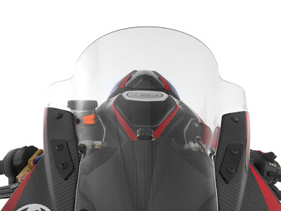 ワンダーリッヒ ミラーホールカバー「TRACKDAY」 S1000RR