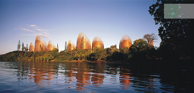 Architettura Contemporanea Renzo Piano Centro Culturale Jean Marie Tjibau Oceanea i grandi maestri dell'architettura vista