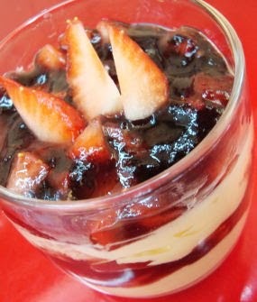 ANEKA RESEP MASAKAN: Blueberry Semi Freddo