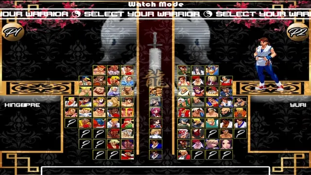 Dragon Destiny Light Version Mugen Download characters roster