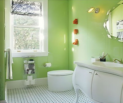Green Interior Design Ideas Bathroom
