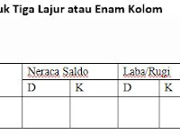 Apakah Neraca Lajur Merupakan Bentuk Laporan Keuangan Yang Resmi