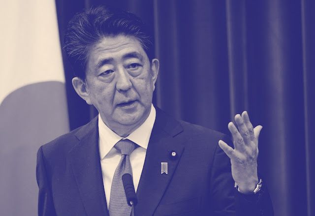 Cố Thủ tướng Shinzo Abe. Ảnh: Franck Robichon
