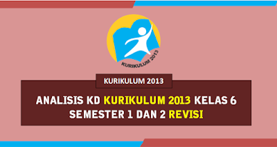 Analisis KD Kelas 6 K13 Semester 1 & 2 Revisi Terbaru 2019