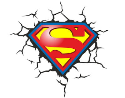 Superman Logo PNG Vector