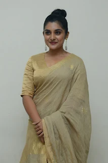 Actress Nivetha Thomas Stills at Darbar Movie Pre Release