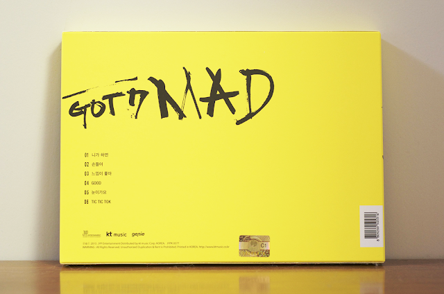 got7 mad album giveaway by pouring vanilla