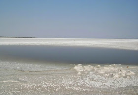 The salty desert of Rann of Kutch