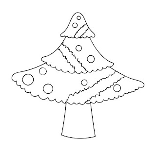 Christmas Tree Drawing