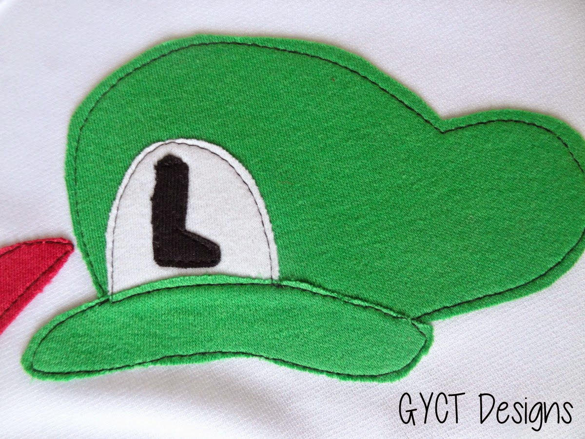 Embroidery Pattern Mario Luigi Yoshi Group - A.G.E Store patterns