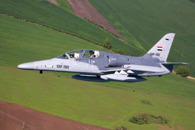 Iraqi Air Force pilots L-159 training