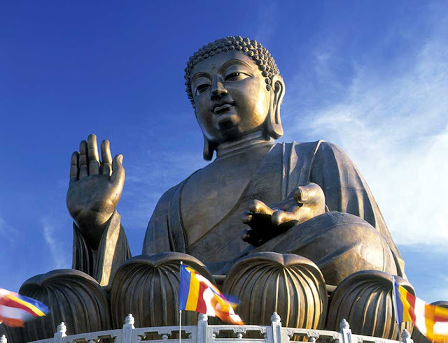 buddha wallpaper Tian tan buddha statue