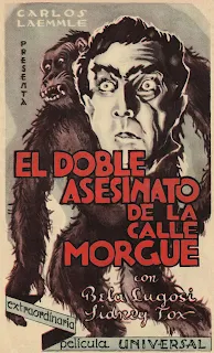 Película - El doble asesinato en la calle Morgue (1932)