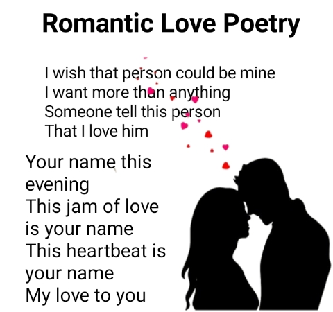romantic love poetry husband wife