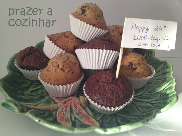 prazer a cozinhar - bolo de muffins