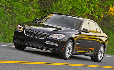 2011 BMW 740i Front Angle View