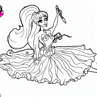 Deixe a imaginação fluir com Desenhos Barbie para Colorir. Escolha sua imagem favorita, pegue seus lápis de cor e crie um mundo de cores e fantasia.