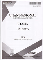 Evaluasi Soal-Soal UN IPA 2014-2015 (Bagian 2)