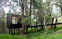 The Quebrada House Design like House of Tree by Elevated Ramp